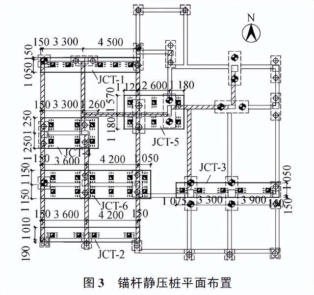 思南既有建筑高位基础加固及顶升纠倾施工